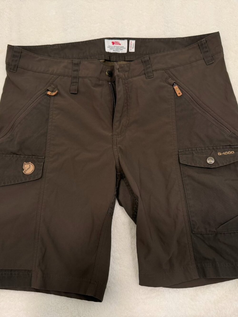 Fjallraven - Nikka Shorts - EU44 (35"-36")- Brown